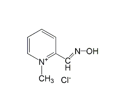 2-吡啶醛肟甲氯结构式