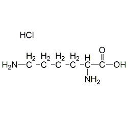 DL-赖氨酸盐酸盐结构式