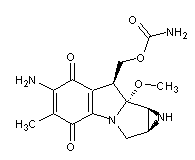 丝裂霉素C结构式